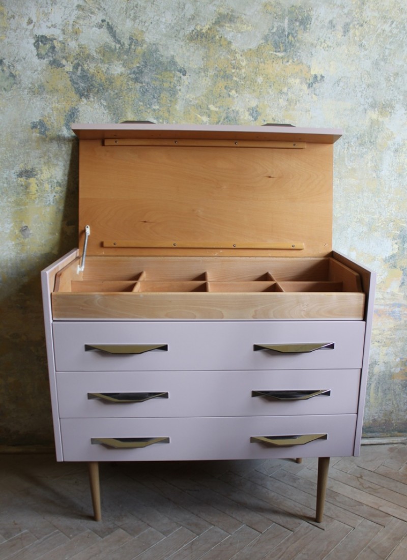 wooden chest of drawer 80´s